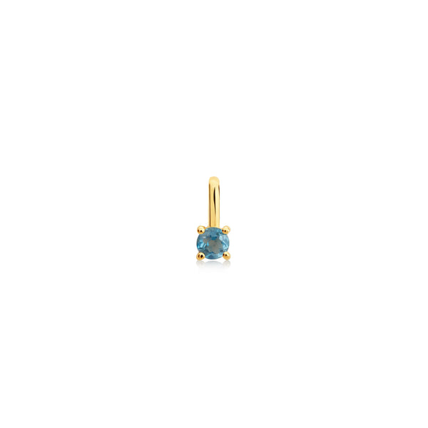 DIJE PIEDRA TOPACIO LONDON EN ORO 18K - Secondary
