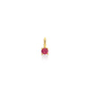 DIJE PIEDRA TURMALINA ROSADO EN ORO 18K