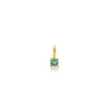 DIJE PIEDRA TURMALINA VERDE EN ORO 18K