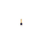 DIJE PIEDRA ZAFIRO EN ORO 18K - Thumbnail 2