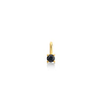 DIJE PIEDRA ZAFIRO EN ORO 18K - Thumbnail 1
