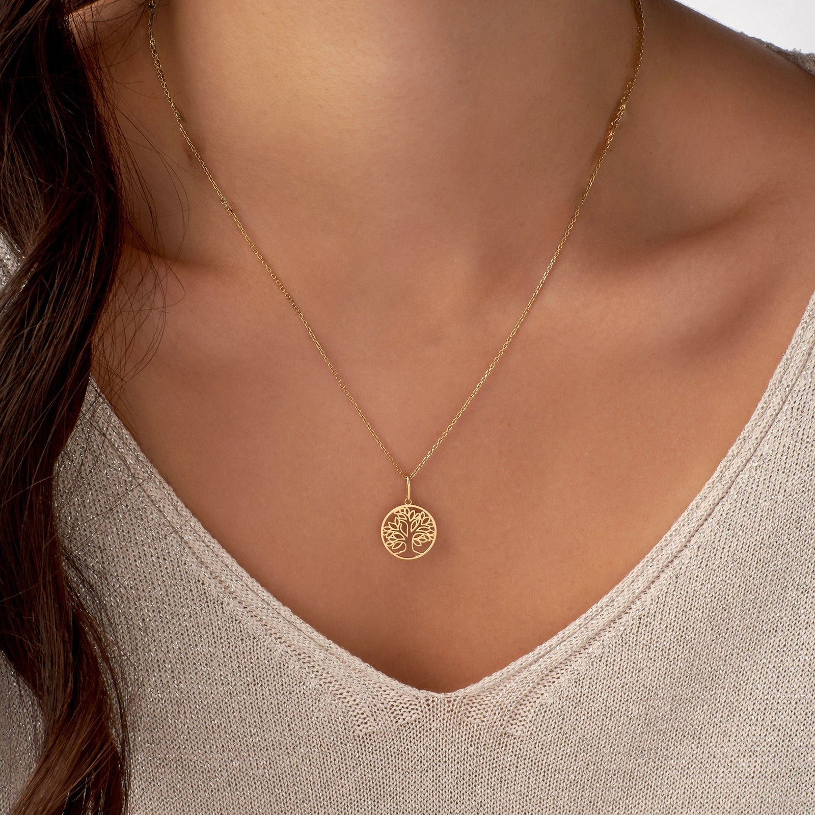 DIJE ÁRBOL DE LA VIDA EN ORO 18K - Image 2