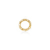 DIJE PERSONALIZABLE CÍRCULO CON CORAZONES EN ORO 18K