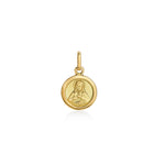 DIJE MEDALLA ESCAPULARIO EN ORO 18K - Thumbnail 1