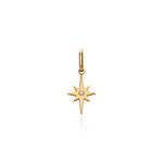 DIJE DESTELLO CON DIAMANTE EN ORO 18K - Thumbnail 4