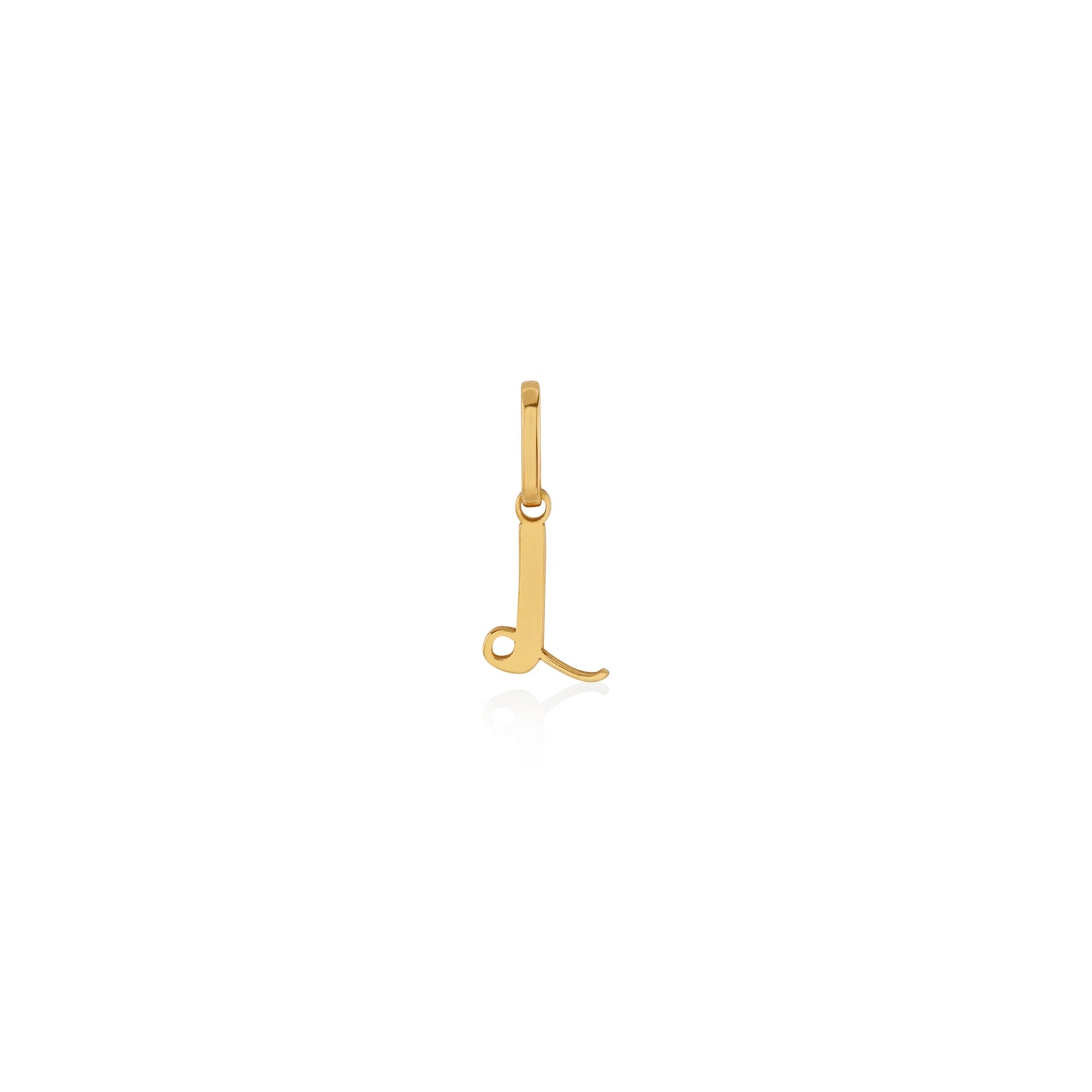 DIJE INICIAL CURSIVA EN ORO 18K - Image 11