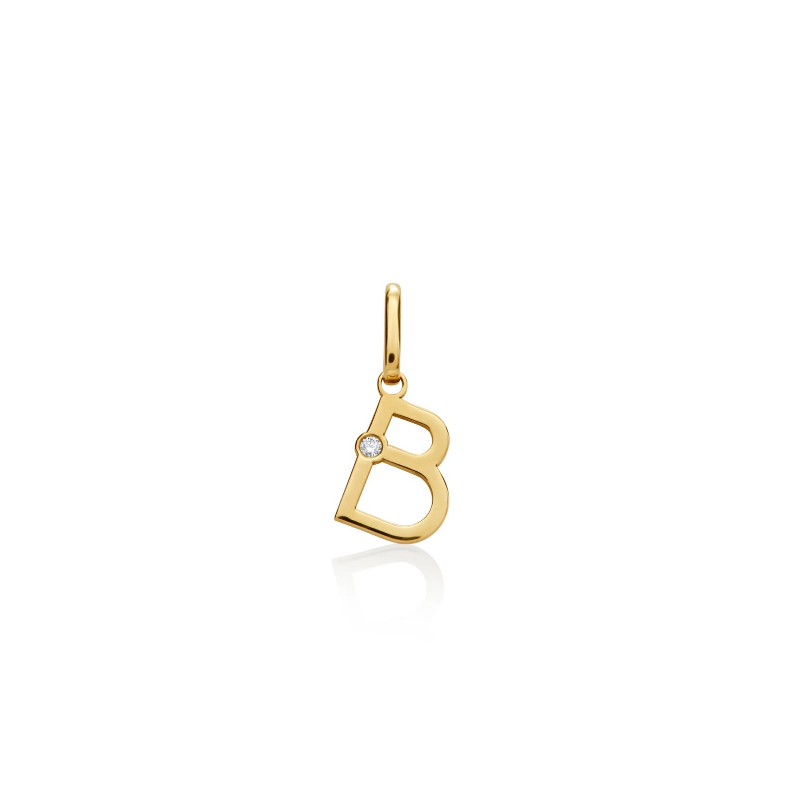 DIJE INICIAL WONDER CON DIAMANTE EN ORO 18K - Image 8
