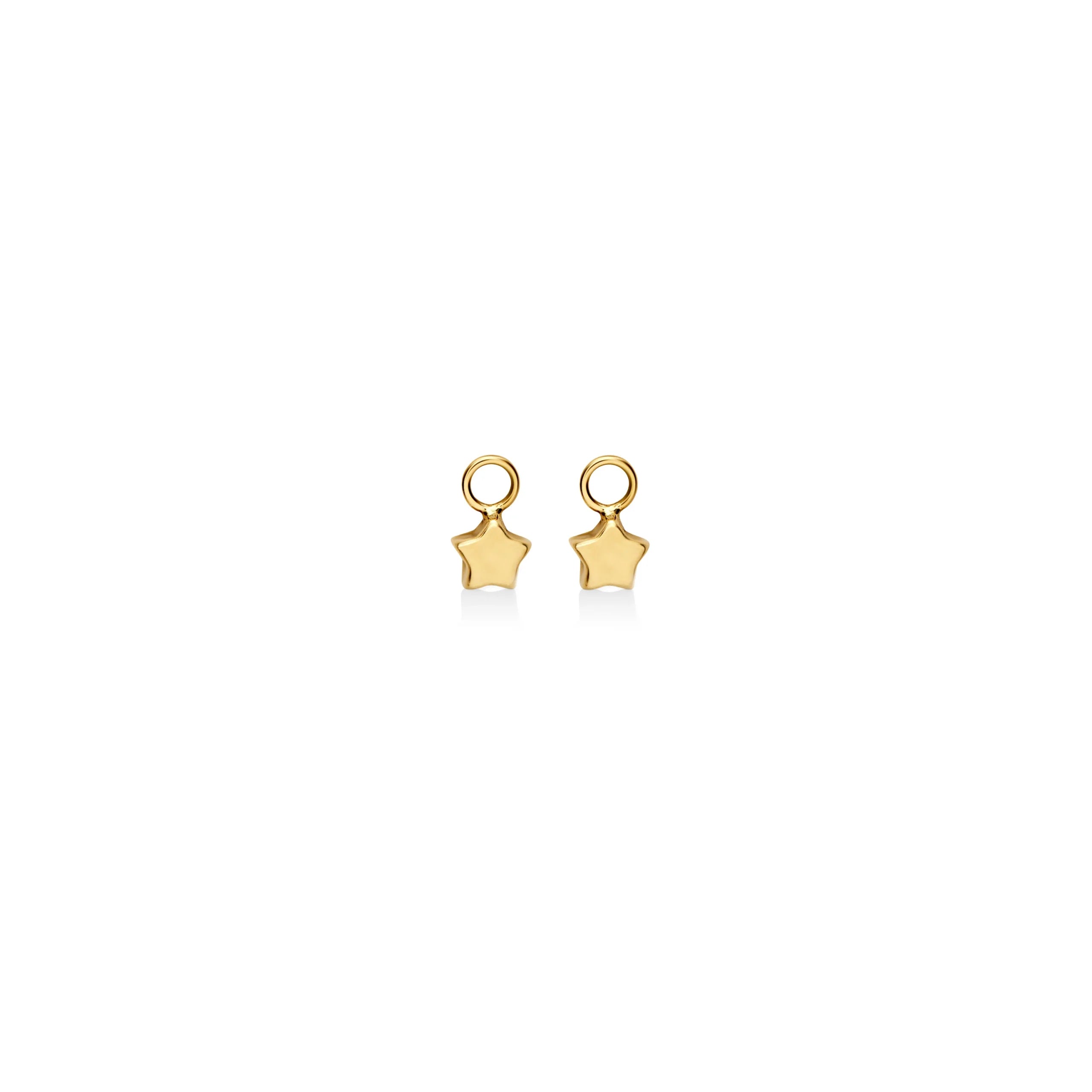 DIJES PARA ARGOLLA ESTRELLA BOMBÉ EN ORO 18K - Gallery 1
