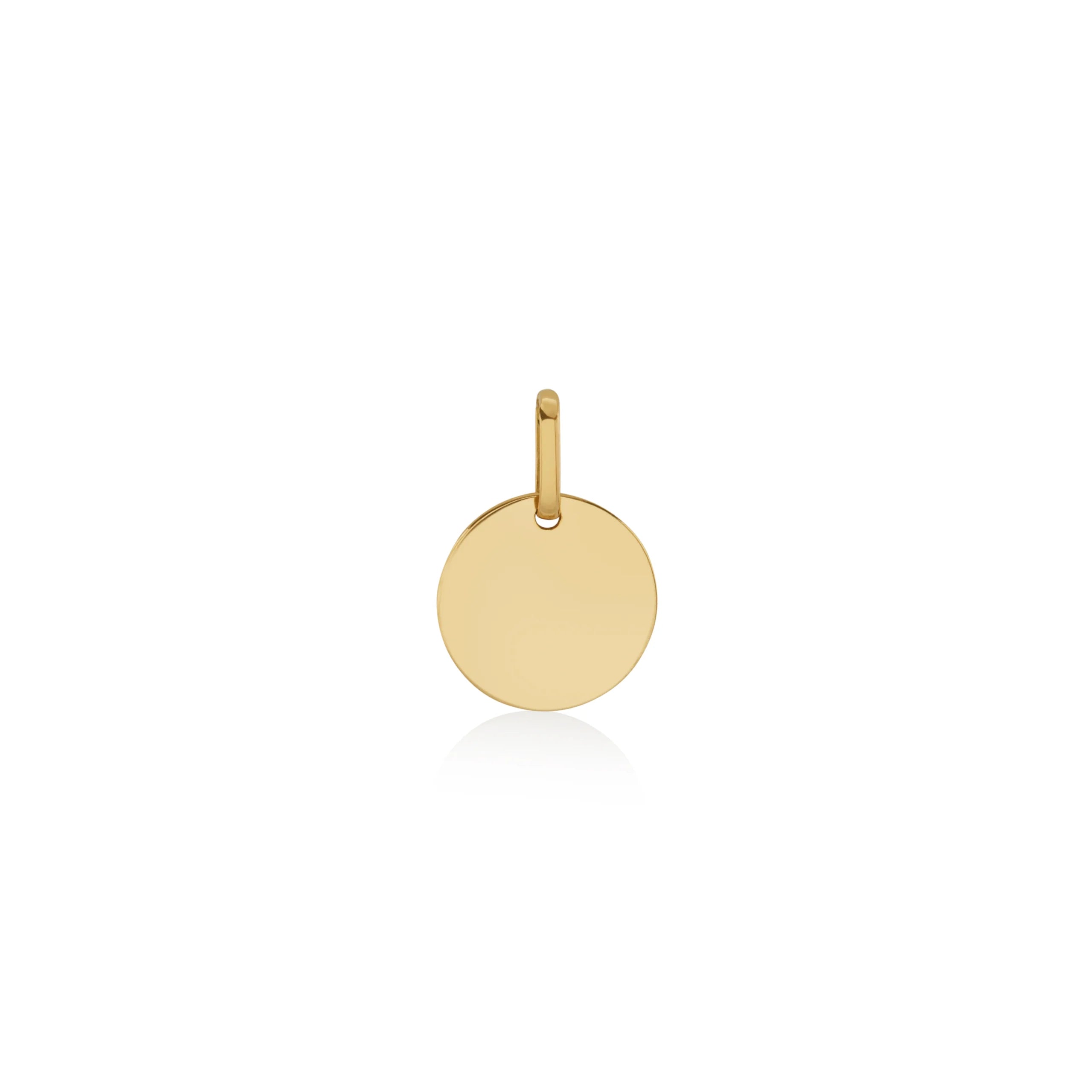 DIJE PLACA AREMAR EN ORO 18K - Gallery 4