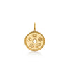 DIJE MONEDA DE LA FORTUNA EN ORO 18K