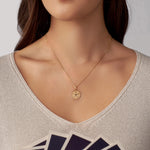 DIJE MONEDA DE LA FORTUNA EN ORO 18K - Thumbnail 2