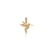 DIJE COLIBRÍ EN ORO 18K
