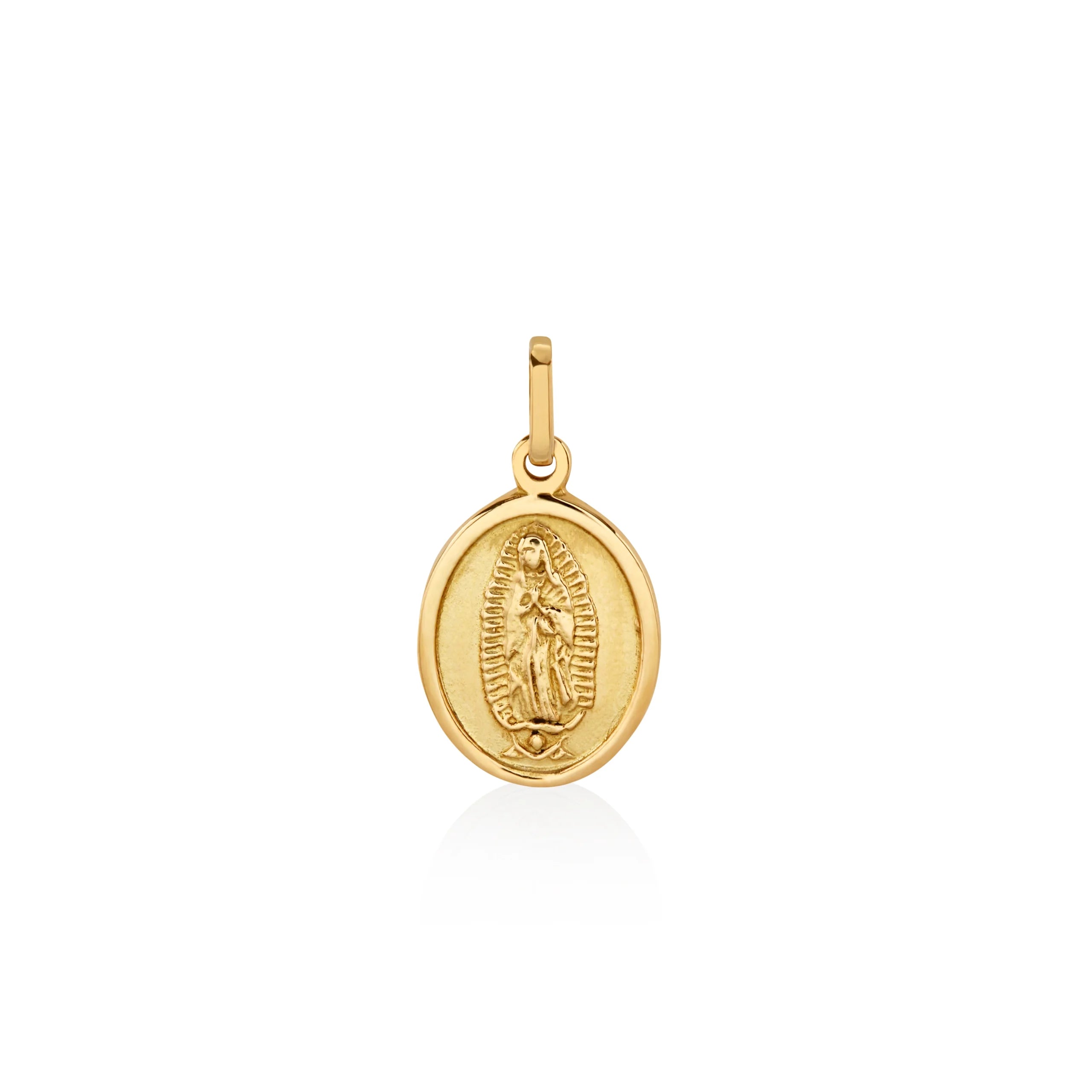 DIJE VIRGEN DE GUADALUPE EN ORO 18K - Gallery 2