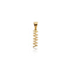 DIJE PERSONALIZABLE MAMÁ VERTICAL EN ORO 18K