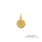 DIJE MEDALLA ESCAPULARIO EN ORO 18K - Thumbnail 2