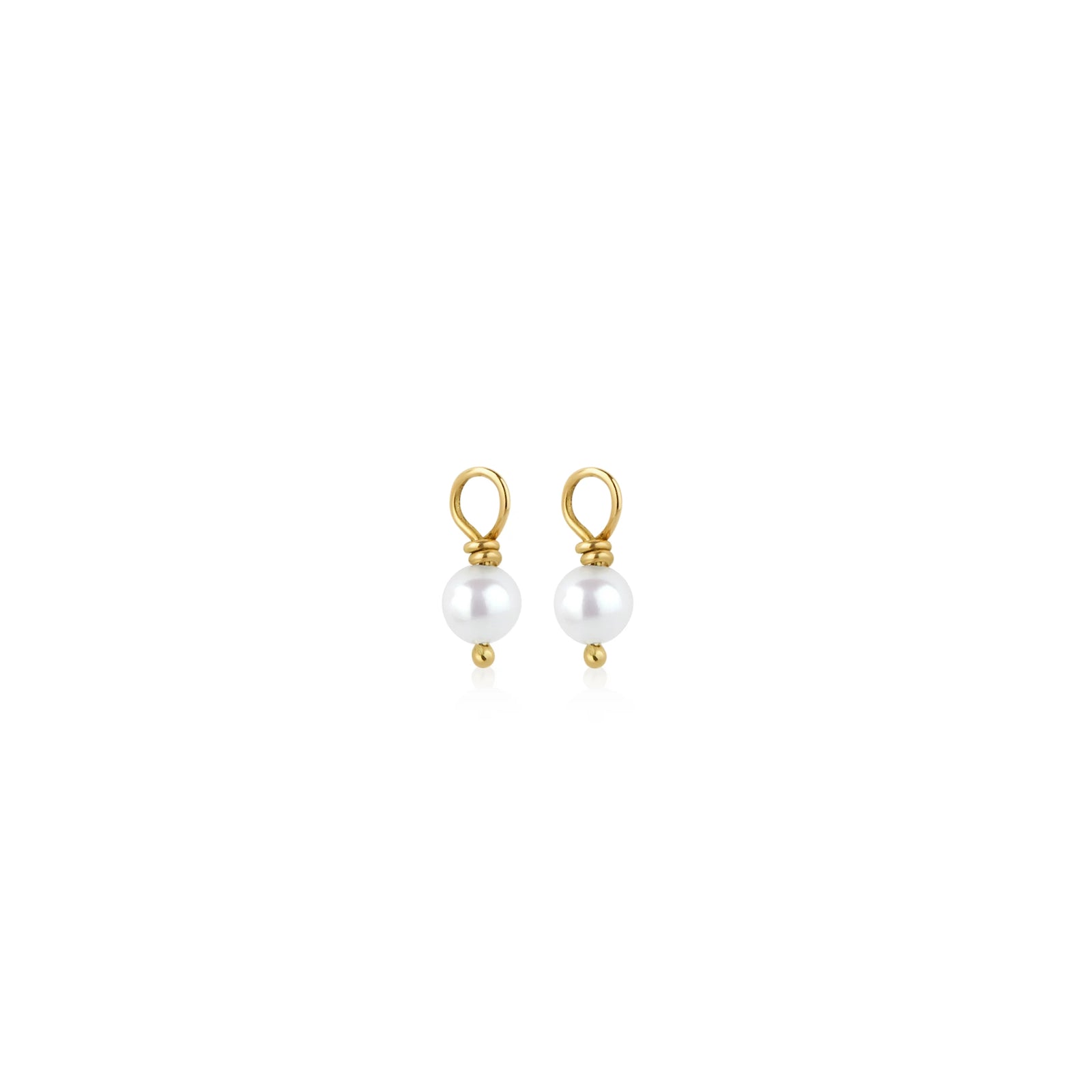 DIJE PARA ARGOLLA PERLA EN ORO 18K - Image 1