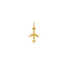 DIJE AVIÓN EN ORO 18K