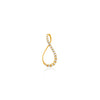 DIJE INFINITO CON DIAMANTES 18K