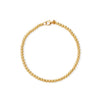 PULSERA BOLAS 3MM EN ORO 18K