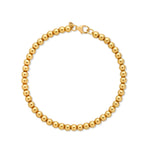 PULSERA BOLAS 4MM EN ORO 18K - Thumbnail 1