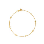 PULSERA BOLITAS PRISMA EN ORO 18K - Thumbnail 1