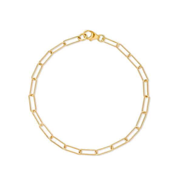 PULSERA CLIP EN ORO 18K