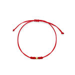 PULSERA HILO 1 BOLITA EN ORO 18K - Thumbnail 1