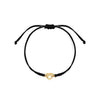 PULSERA HILO CORAZÓN INFINITO EN ORO 18K