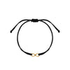 PULSERA HILO INFINITO TUBO EN ORO 18K 1MM