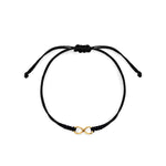 PULSERA HILO INFINITO TUBO EN ORO 18K 1MM - Thumbnail 3