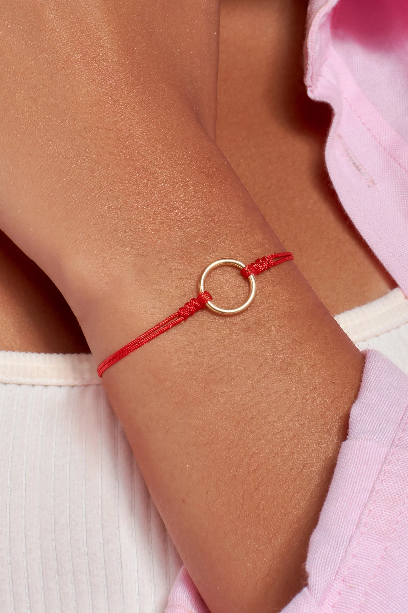 PULSERA HILO KARMA EN ORO 18K - Gallery 2