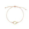 PULSERA HILO KARMA EN ORO 18K