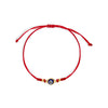PULSERA HILO OJO TURCO AZUL EN ORO 18K