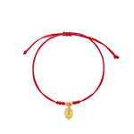 PULSERA HILO VIRGEN DE GUADALUPE EN ORO 18K - Thumbnail 1