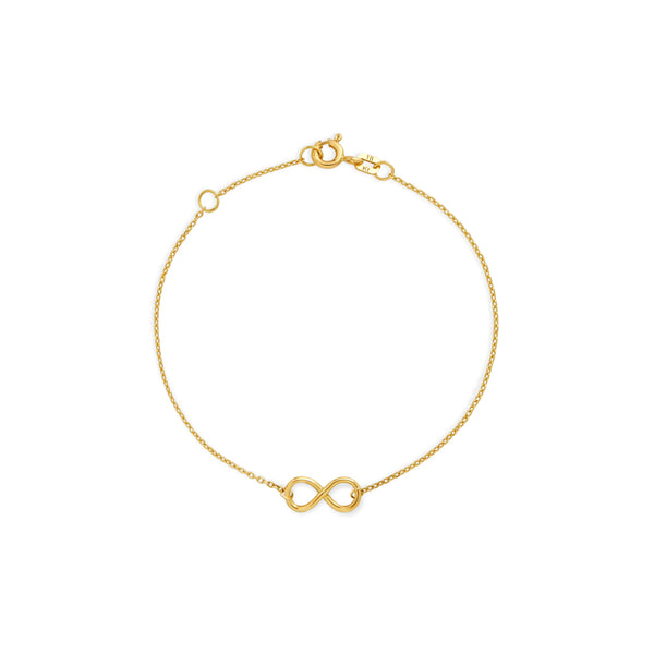 PULSERA INFINITO EN ORO 18K
