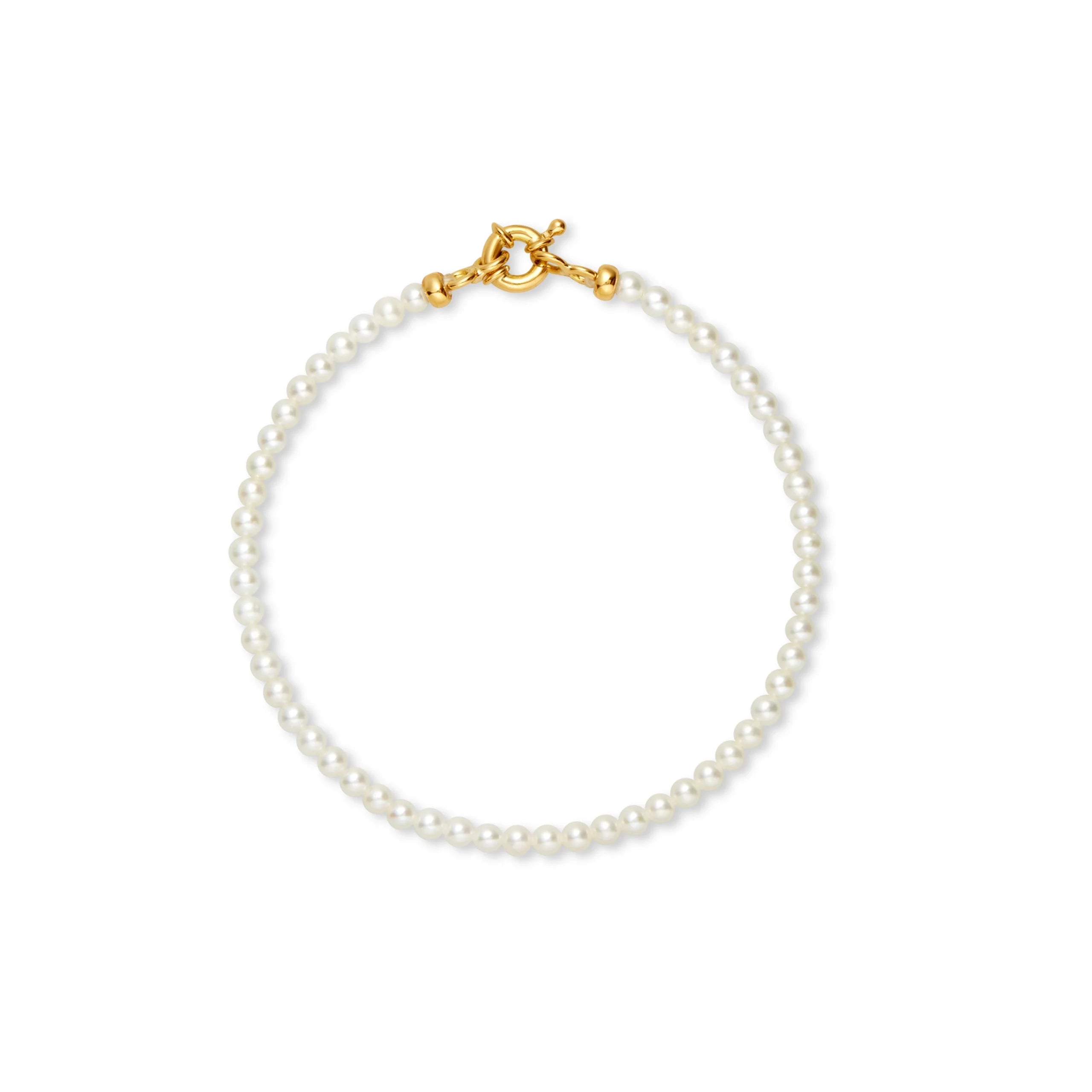 PULSERA PERLAS Y ORO 18K - Gallery 1