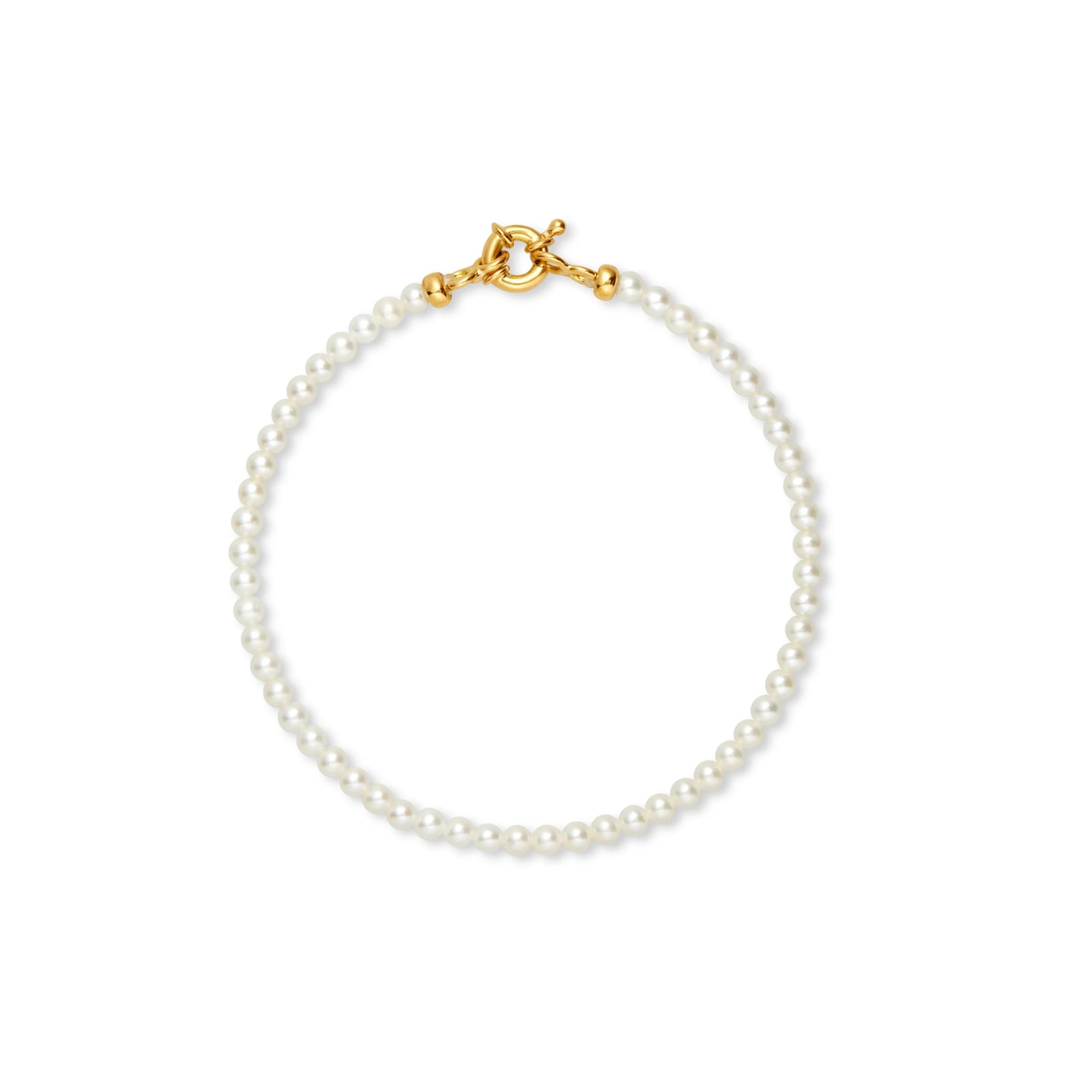 PULSERA PERLAS Y ORO 18K - Image 1