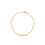 PULSERA PLACA MARIPOSA EN ORO 18K - Thumbnail 3