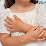 PULSERA PLACA MARIPOSA EN ORO 18K - Thumbnail 2