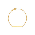 PULSERA PLACA RECTANGULAR EN ORO 18K - Thumbnail 2