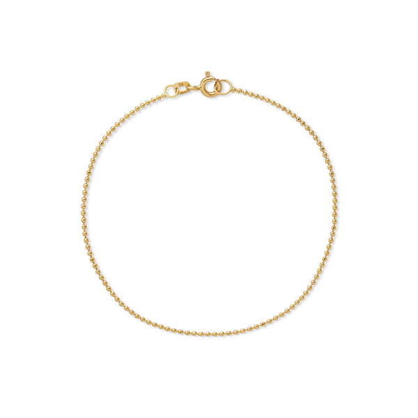 PULSERA PUNTOS EN ORO 18K