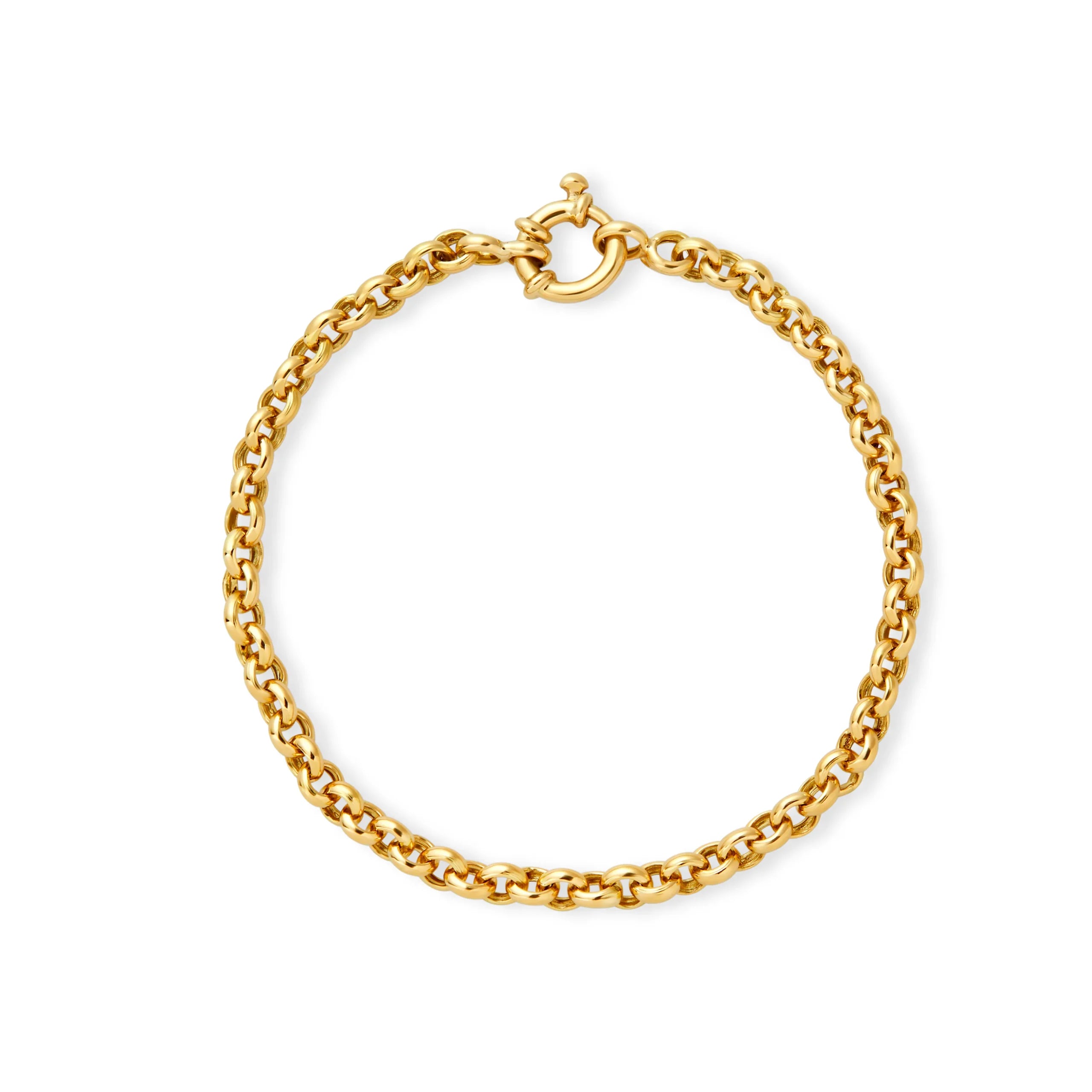 PULSERA ROLO 1 EN ORO 18K - Gallery 1