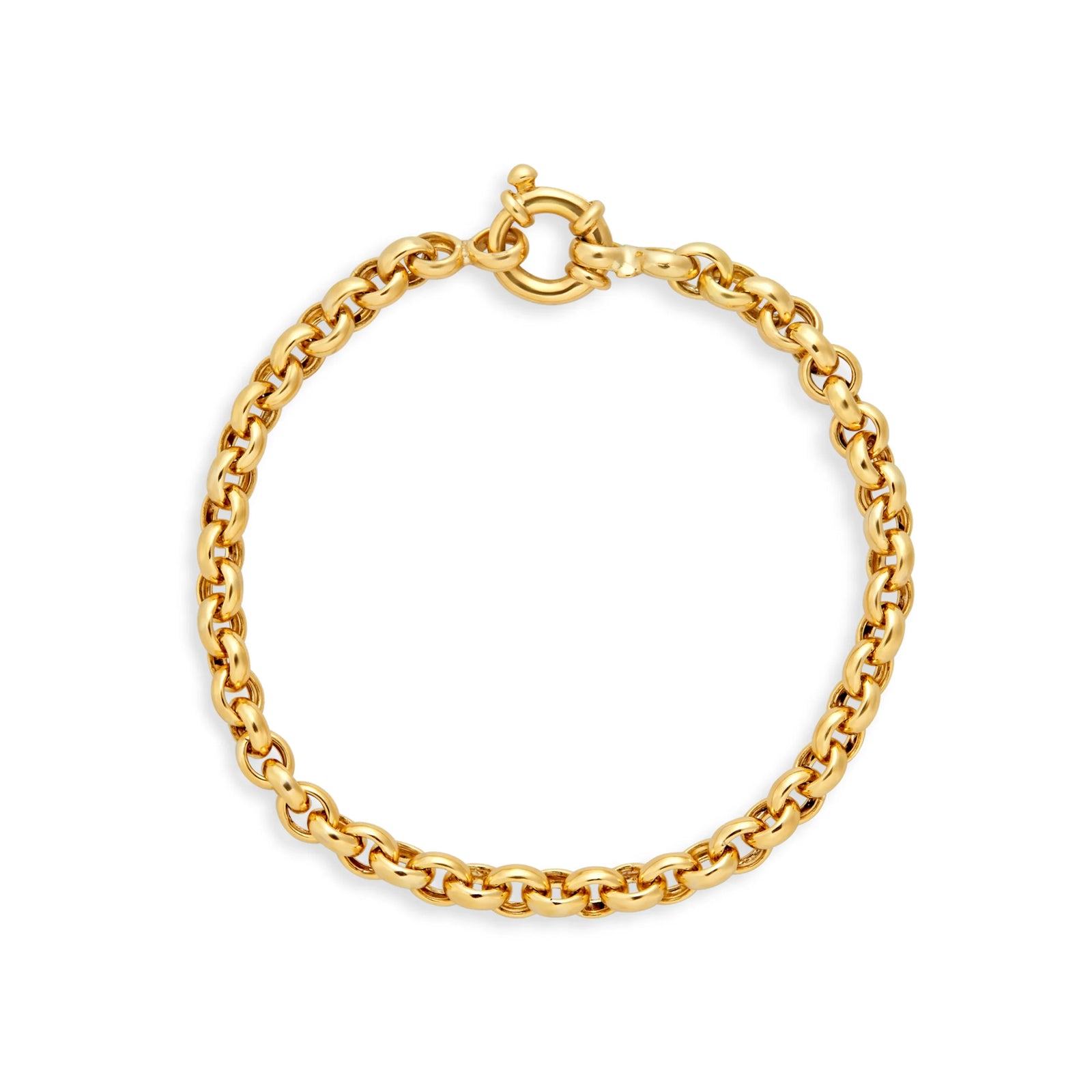 PULSERA ROLO 2 EN ORO 18K - Image 1