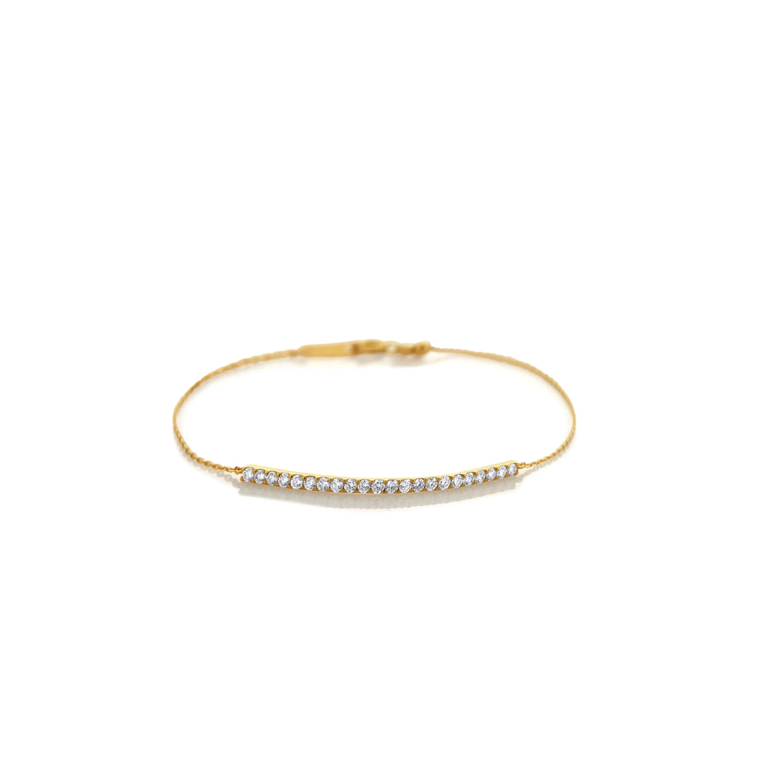 PULSERA DIAMANTES SMILE EN ORO 18K - Image 1
