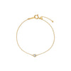 PULSERA PUNTO DE LUZ DIAMANTE EN ORO 18K