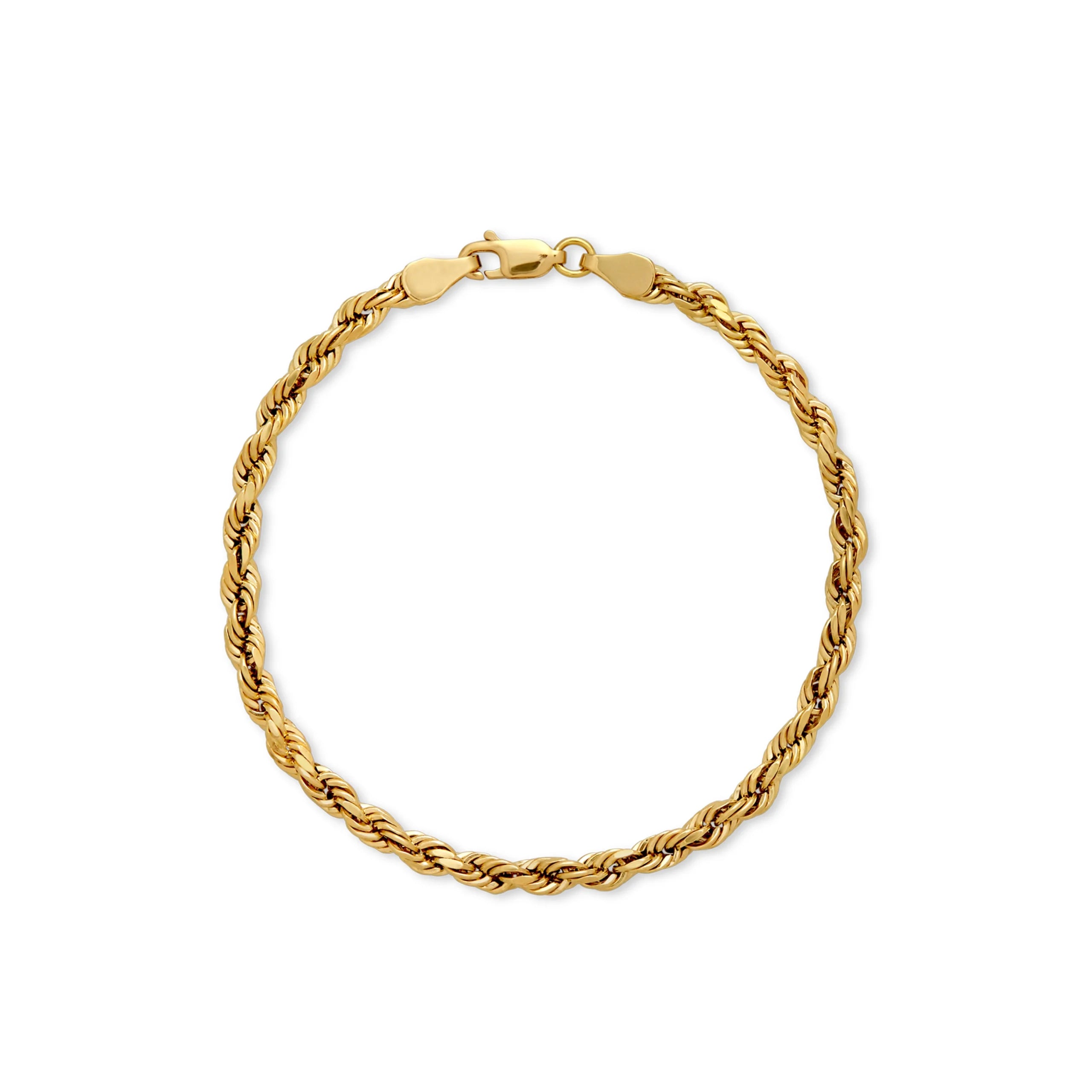 PULSERA CORDÓN MEDIANO EN ORO 18K - Gallery 1