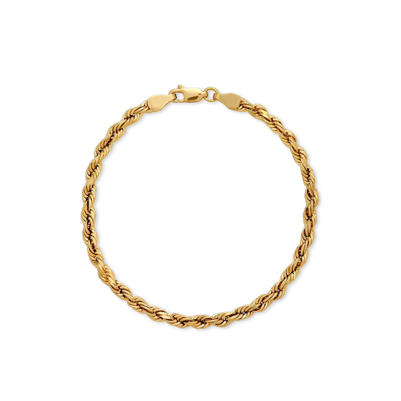 PULSERA CORDÓN MEDIANO EN ORO 18K - Image 1