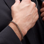 PULSERA DE TITANIO CURB - Thumbnail 4