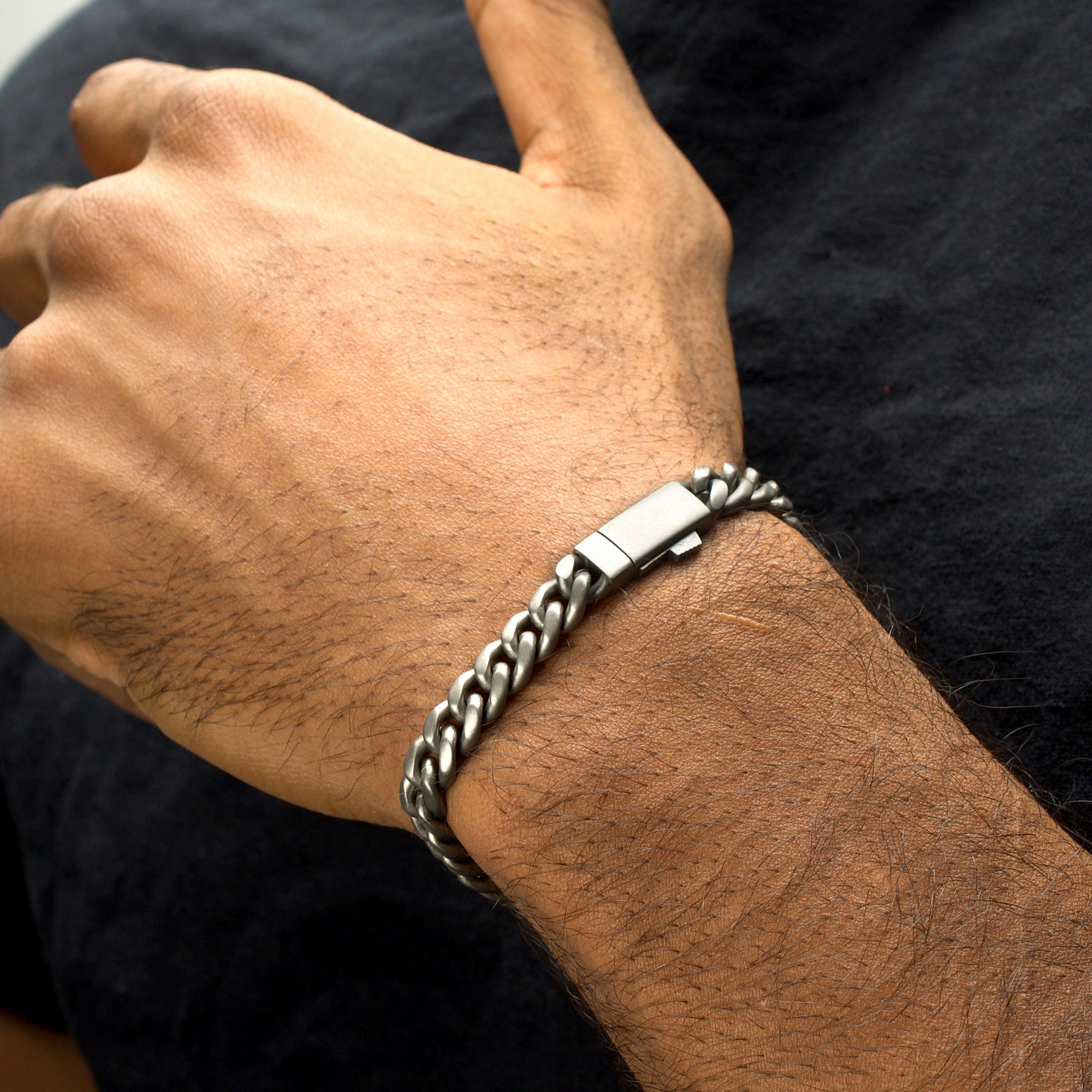 PULSERA DE TITANIO CUBANA - Gallery 5