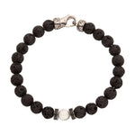 PULSERA PIEDRAS LAVA, HOWLITA Y ZIRCONES - Thumbnail 1